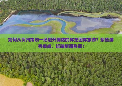 如何从贺州策划一场避开拥堵的林芝团体旅游？聚焦游客痛点，玩转新词热词！