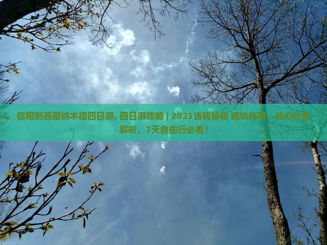 信阳到西藏纳木措四日游