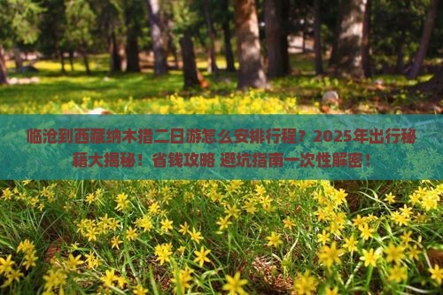临沧到西藏纳木措二日游