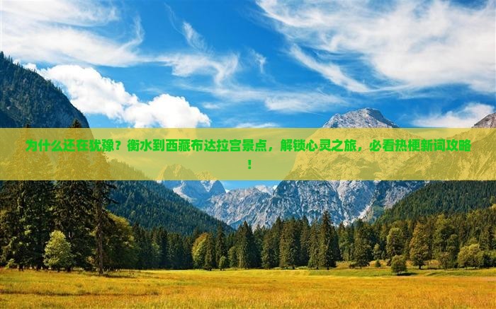 衡水到西藏布达拉宫景点
