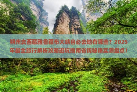 朔州去西藏雅鲁藏布大峡谷必去地