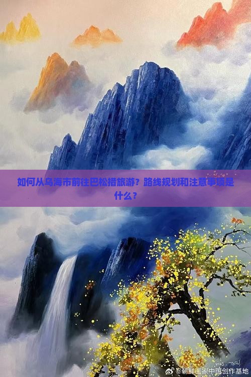 如何从乌海市前往巴松措旅游？路线规划和注意事项是什么？