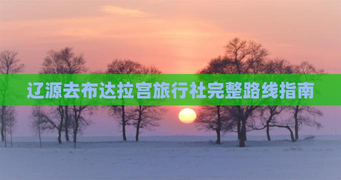 辽源去布达拉宫旅行社完整路线指南