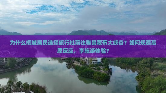 为什么桐城居民选择旅行社前往雅鲁藏布大峡谷？如何规避高原反应，享施游体验？