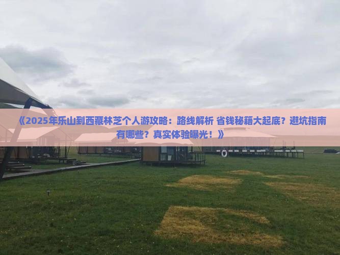 乐山到西藏林芝个人游