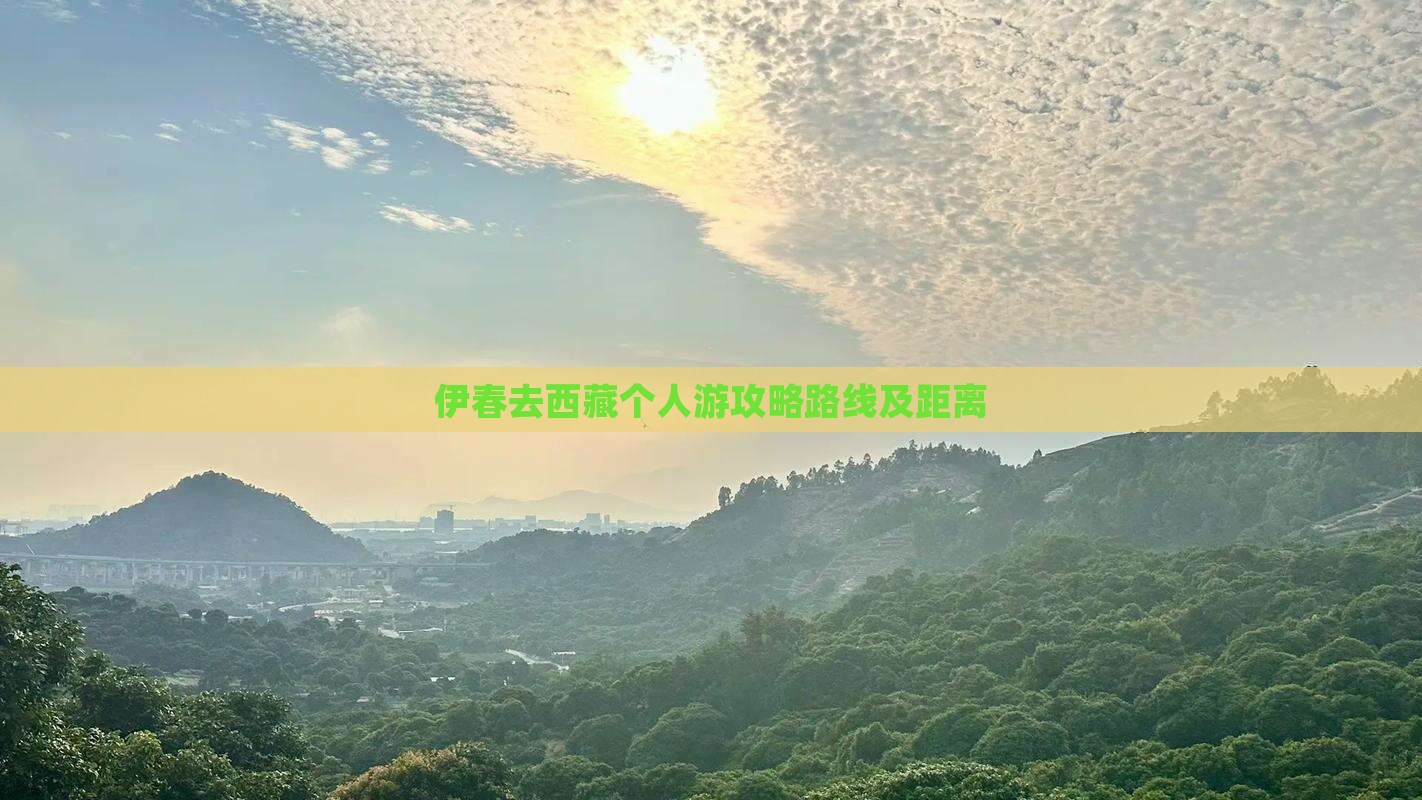 伊春去西藏个人游