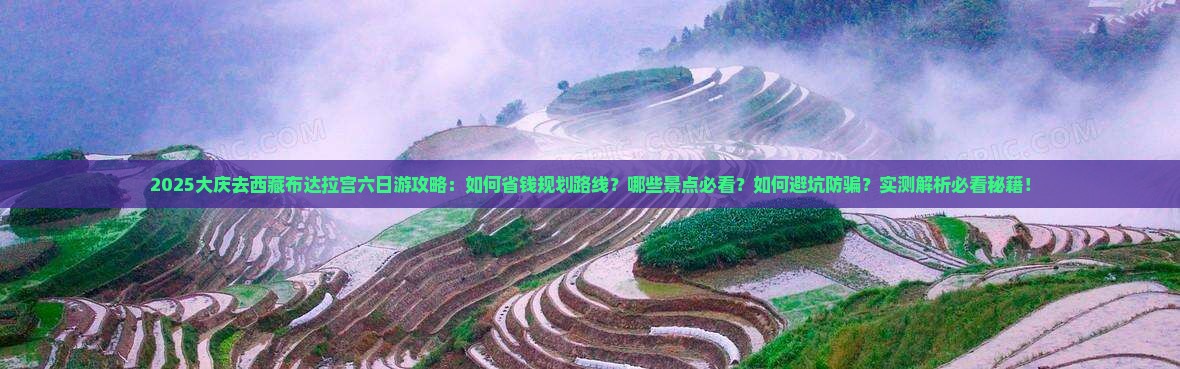 大庆去西藏布达拉宫六日游