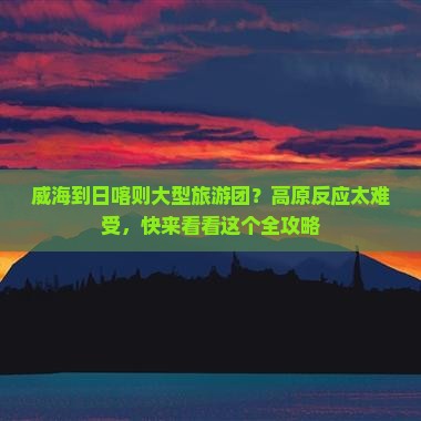 威海到日喀则大型旅游团？高原反应太难受，快来看看这个全攻略