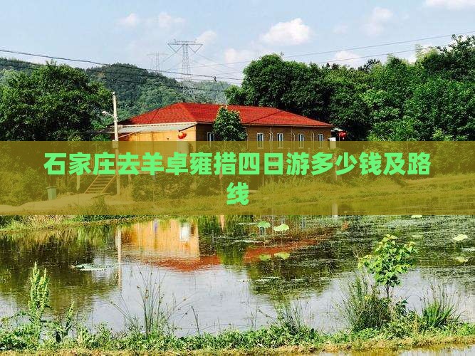 石家庄去羊卓雍措四日游多少钱及路线