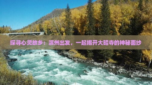 探寻心灵故乡：滨州出发，一起揭开大昭寺的神秘面纱