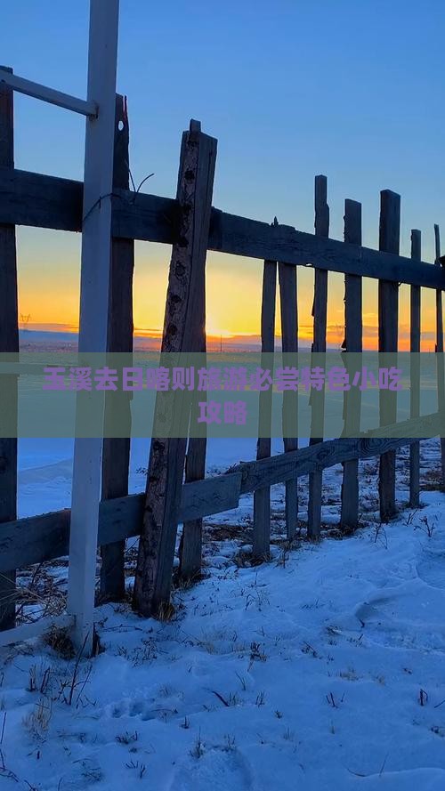 玉溪去日喀则旅游必尝特色小吃攻略