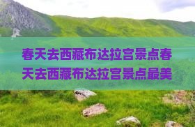 春天去西藏布达拉宫景点