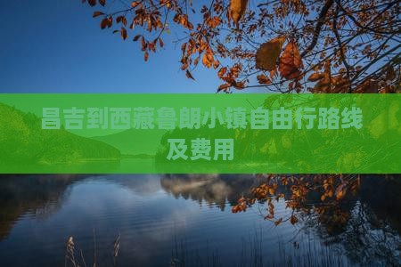 昌吉到西藏鲁朗小镇自由行