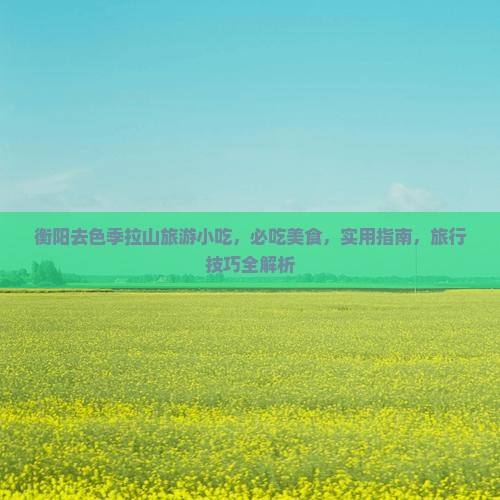 衡阳去西藏色季拉山旅游小吃