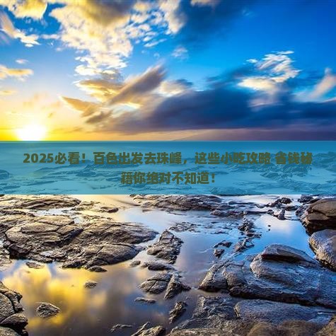 百色去西藏珠峰大本营旅游小吃