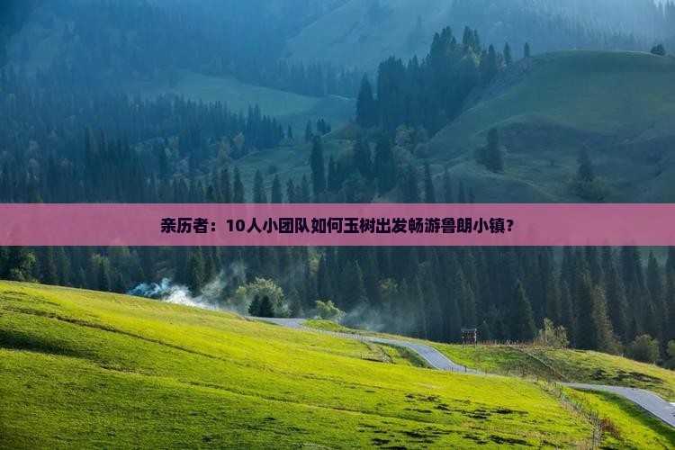 亲历者：10人小团队如何玉树出发畅游鲁朗小镇？
