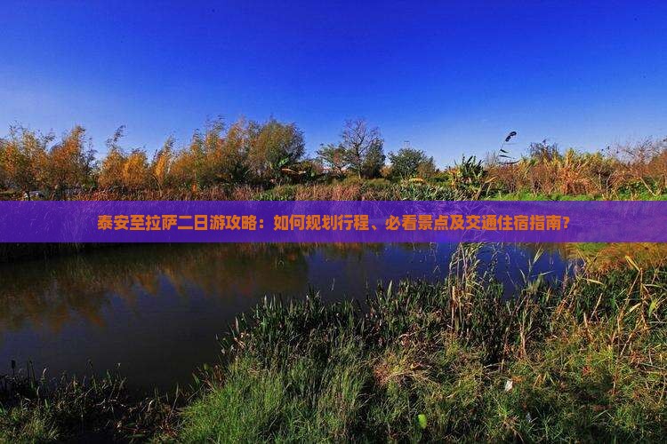 泰安至拉萨二日游攻略：如何规划行程、必看景点及交通住宿指南？
