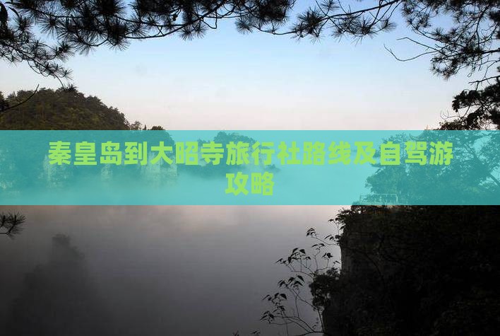秦皇岛到大昭寺旅行社路线及自驾游攻略