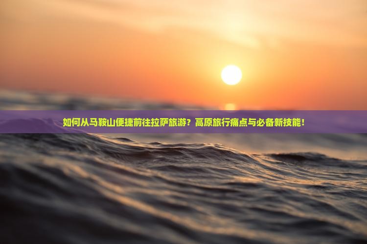 如何从马鞍山便捷前往拉萨旅游？高原旅行痛点与必备新技能！