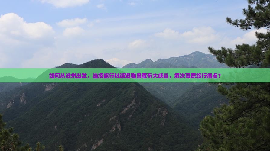 如何从沧州出发，选择旅行社游览雅鲁藏布大峡谷，解决高原旅行痛点？