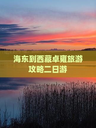 海东到西藏羊卓雍措二日游