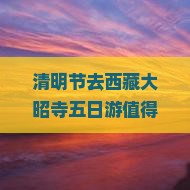 清明节去西藏大昭寺五日游