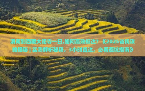 渭南到西藏大昭寺一日 渭南到西藏大昭寺一日