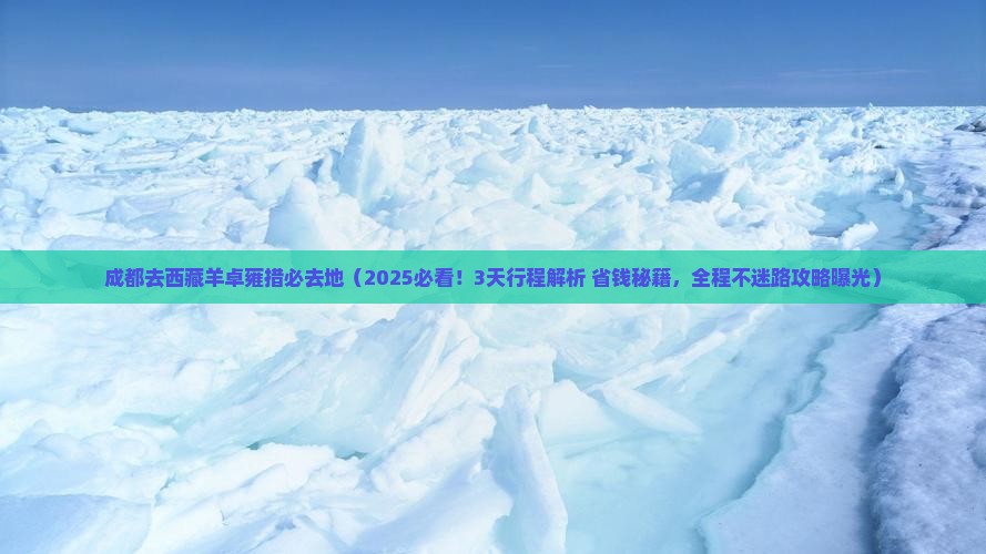 成都去西藏羊卓雍措必去地