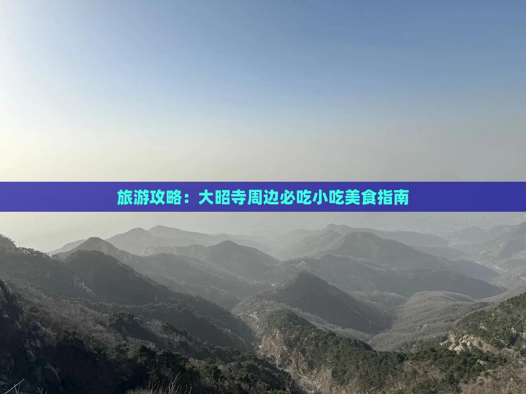 临猗去西藏大昭寺旅游小吃