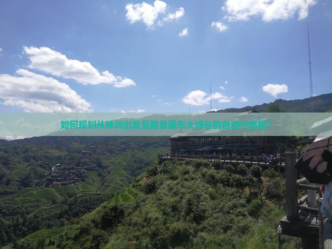 如何规划从株洲出发至雅鲁藏布大峡谷的自由行旅程？