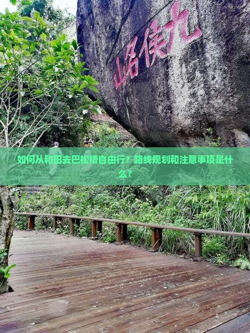 如何从和田去巴松措自由行？路线规划和注意事项是什么？