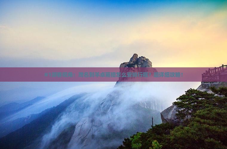 #1游客视角：茂名到羊卓雍措怎么安排行程？超详细攻略！