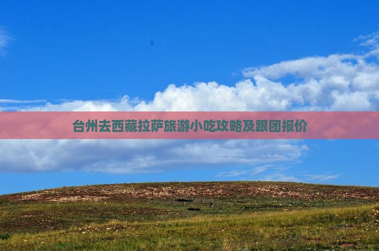 台州去西藏拉萨旅游小吃