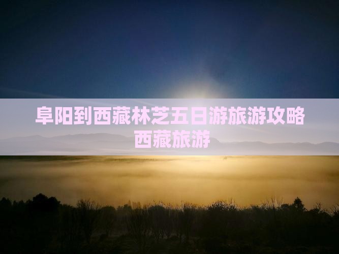 阜阳到西藏林芝五日游