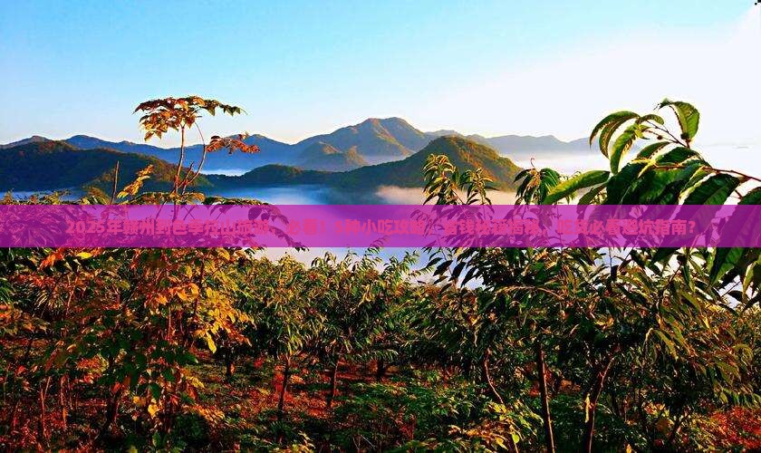 赣州到西藏色季拉山旅游小吃