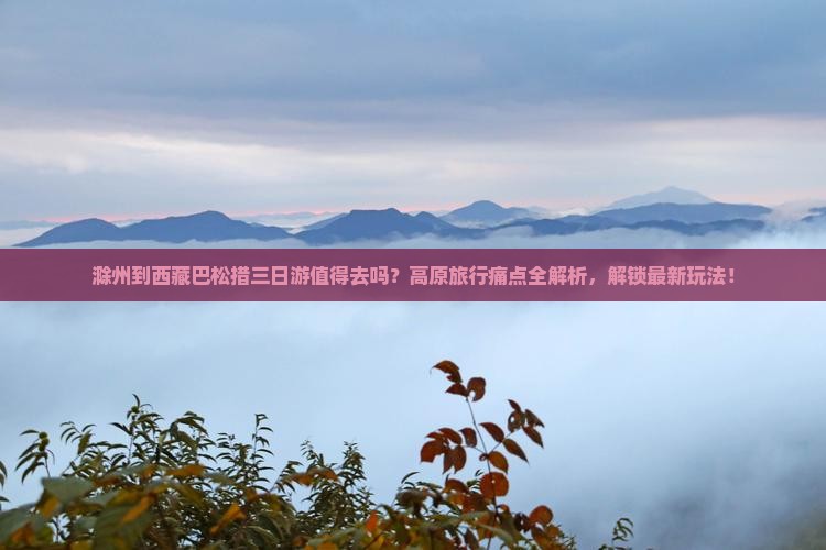 滁州到西藏巴松措三日游