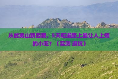 武夷山到西藏旅游小吃