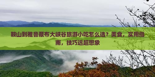 鞍山到西藏雅鲁藏布大峡谷旅游小吃