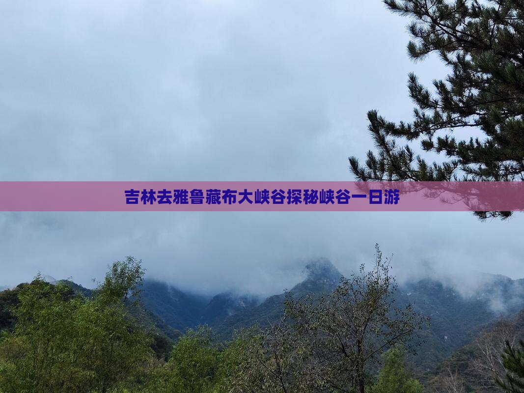 吉林去雅鲁藏布大峡谷探秘峡谷一日游