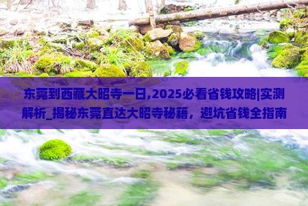 东莞到西藏大昭寺一日