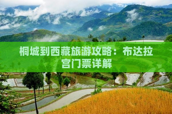 桐城到西藏布达拉宫门票