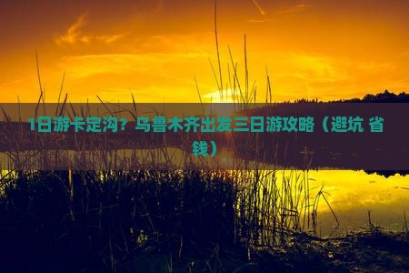 乌鲁木齐去西藏卡定沟三日游