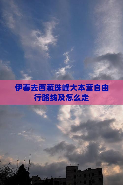 伊春去西藏珠峰大本营自由行