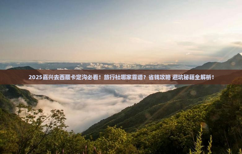 嘉兴去西藏卡定沟旅行社