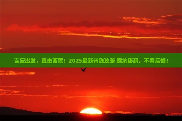 吉安去西藏旅行社