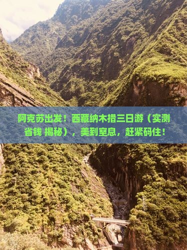 阿克苏去西藏纳木措三日游