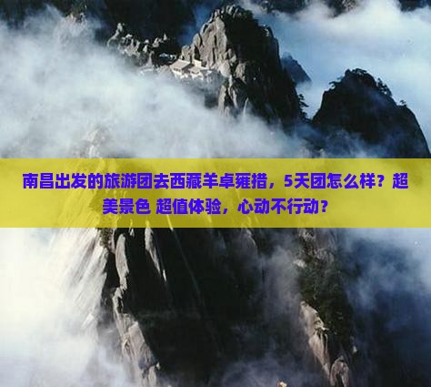 南昌去西藏羊卓雍措大型旅游团