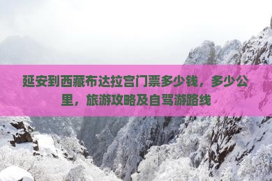 延安到西藏布达拉宫门票