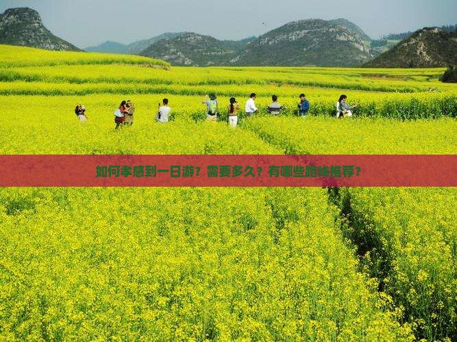如何孝感到一日游？需要多久？有哪些路线推荐？