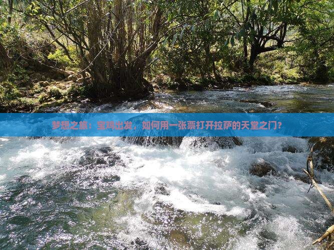梦想之旅：宝鸡出发，如何用一张票打开拉萨的天堂之门？